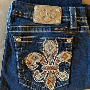 Miss Me signature slim boot jeans